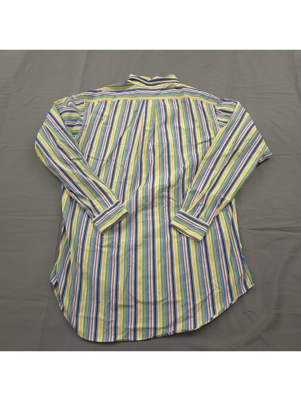 Polo Ralph Lauren Shirt Men XL Classic Fit Stripe Button Down Cotton Preppy - Picture 7 of 7